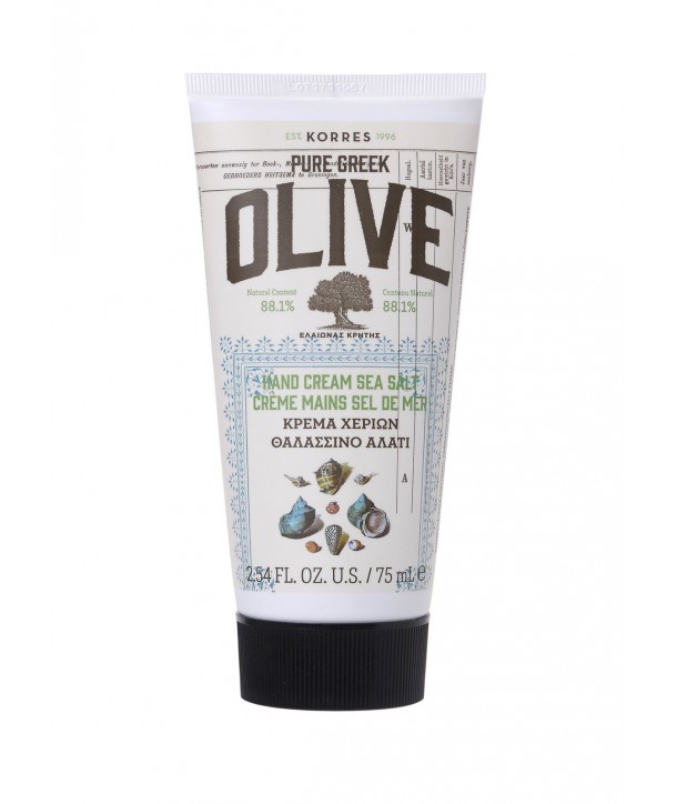 KORRES PURE GREEK OLIVE HAND CREAM SEA SALT 75ml
