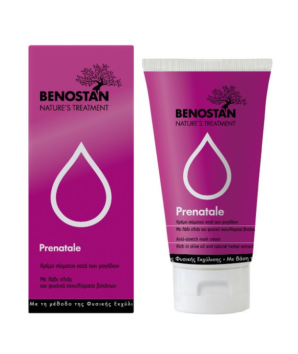 BENOSTAN PRENATALE CREAM 150ML - FOR STRETCH MARKS