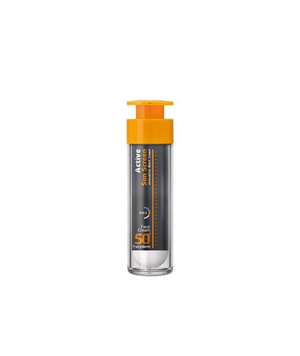 FREZYDERM ACTIVE SUN SCREEN FACE CREAM SPF50+ 50ml