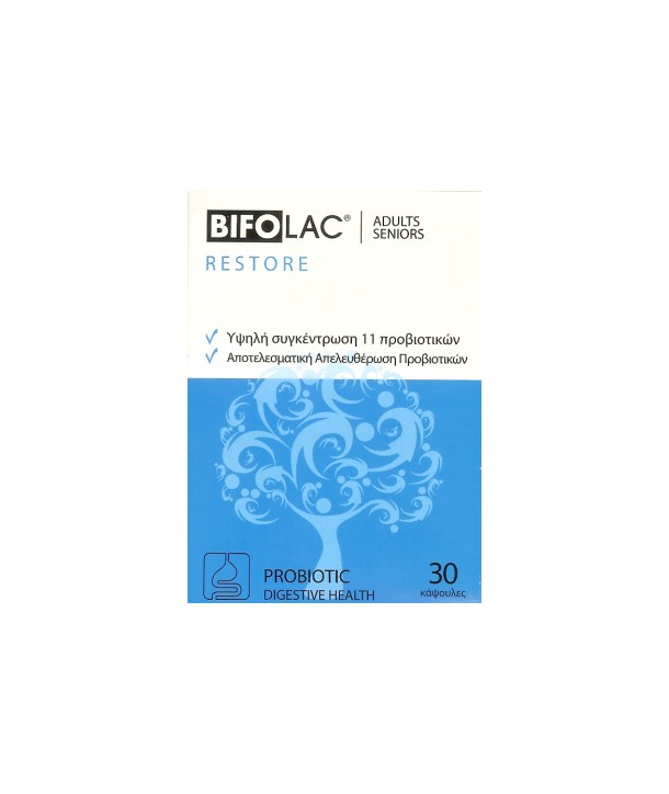 BIFOLAC RESTORE ADULTS 30 CAPS