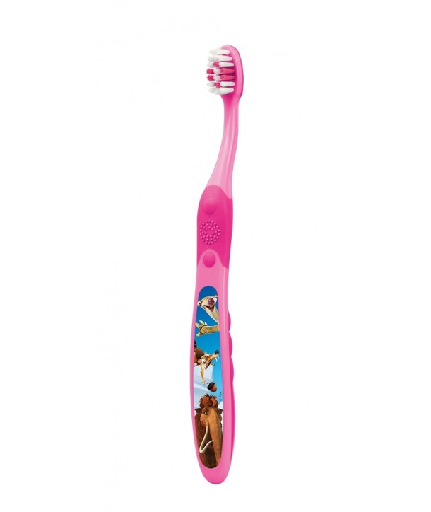 ELGYDIUM KIDS ICE AGE TOOTHBRUSH PINK AGE 2-6 1 PIECE