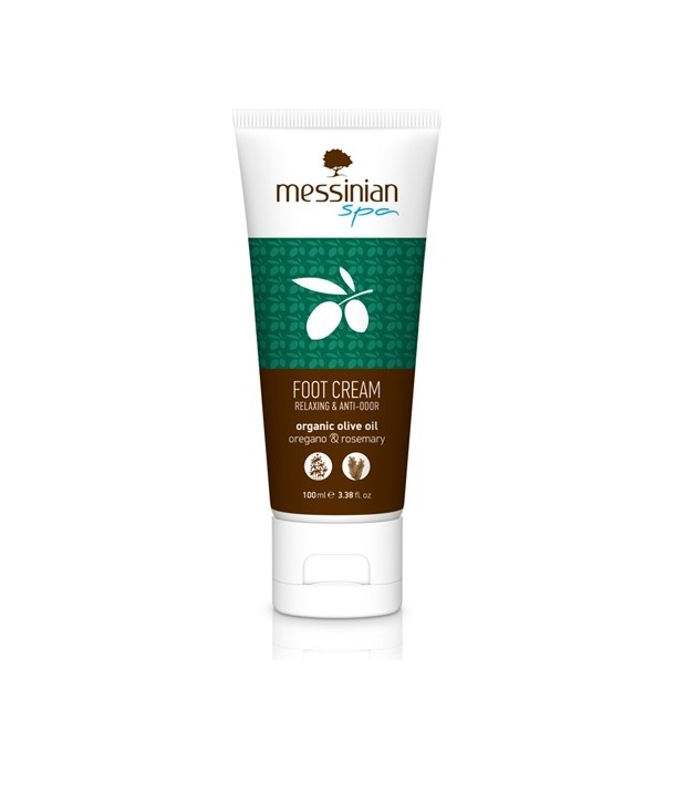 MESSINIAN SPA FOOT CREAM OREGANO ROSEMARY 100ml