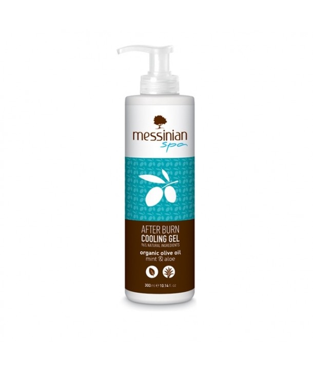 MESSINIAN SPA AFTER BURN COOLING GEL MINT & ALOE 300ml