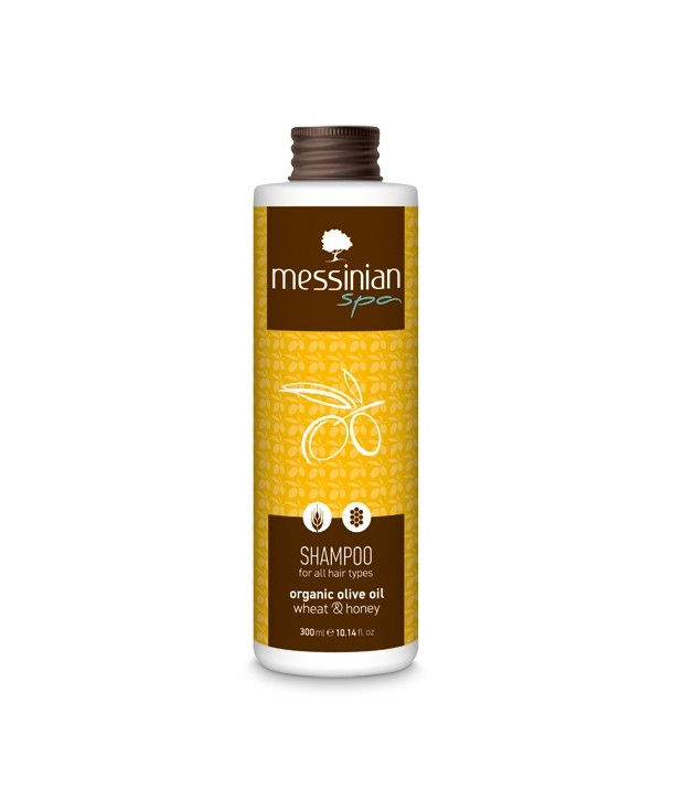 MESSINIAN SPA SHAMPOO WHEAT & HONEY FOR ALL HAIR TYPES 300ml