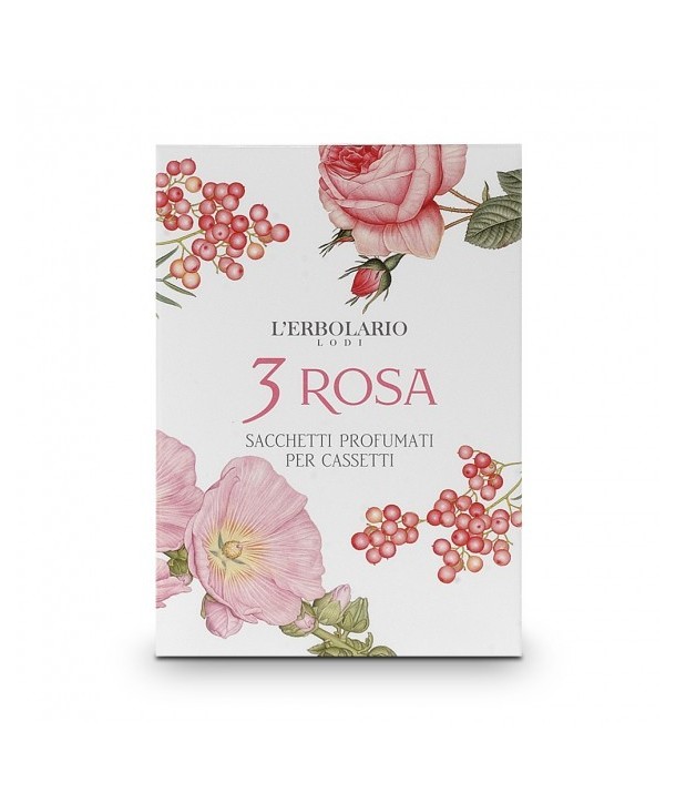 L'ERBOLARIO 3 ROSA SACCHETTO PROFUMATO PER CASSETTI (ΑΡΩΜΑΤΙΚΑ ΓΙΑ ΣΥΡΤΑΡΙΑ)