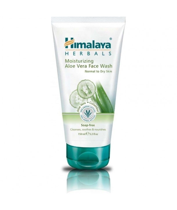 HIMALAYA MOISTURIZING ALOE VERA FACE WASH 150ML