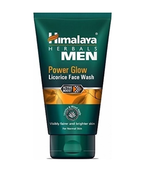 HIMALAYA POWER GLOW LICORICE FACE WASH (FOR MEN)