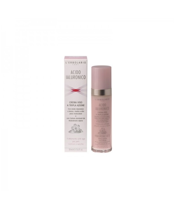 L'ERBOLARIO CREMA VISO A TRIPLA AZIONE PELLI NORMALI E SECCHE 50ml