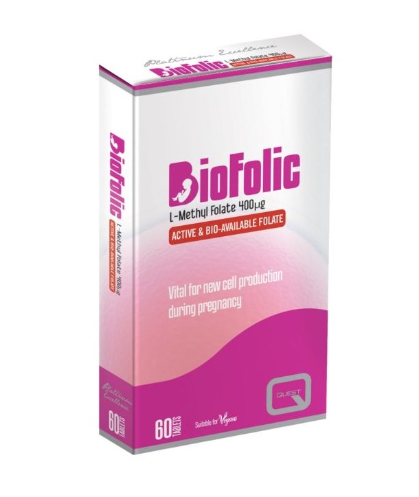 QUEST BIOFOLIC 400mg 60 TABS