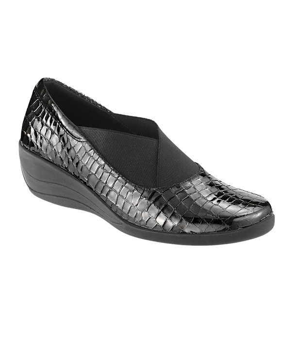APOLLON NATURELLE 5111 L BLACK PATENT LEATHER