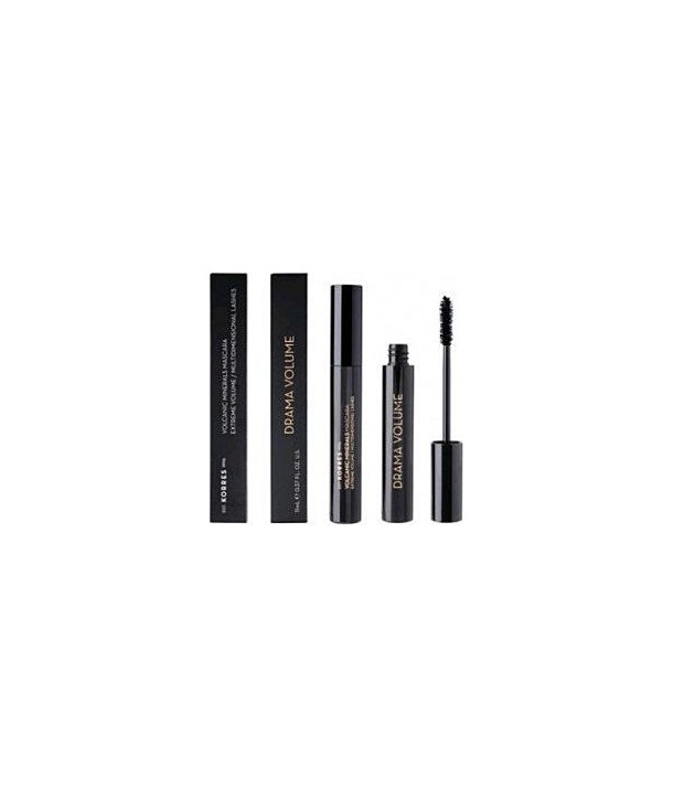 KORRES VOLCANIC MINERALS MASCARA DRAMA VOLUME 01 BLACK 11ml