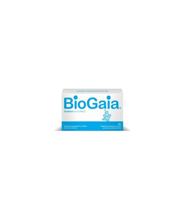 BIOGAIA PROTECTIS GASTRUS 30 ΜΑΣΩΜΕΝΑ ΔΙΣΚΙΑ