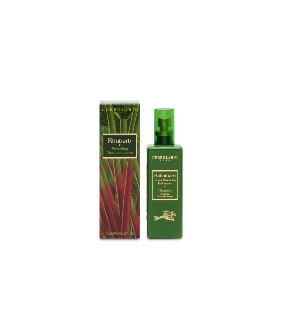 L'ERBOLARIO RABARBARO (RHUBARB) REFRESHING DEODORANT LOTION 100ml -  2pharmacy