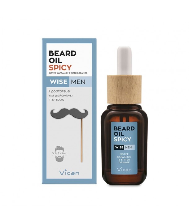 VICAN WISE MEN - BEARD OIL SPICY 30ML