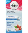 VEET COLD WAX FEET 40 STRIPS FOR SENSITIVE SKIN