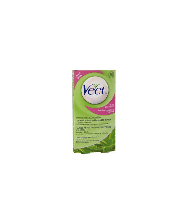 VEET ΚΡΥΟ ΚΕΡΙ 20 ΤΑΙΝΙΕΣ ΓΙΑ ΞΗΡΕΣ ΕΠΙΔΕΡΜΙΔΕΣ ΠΟΔΙΑ