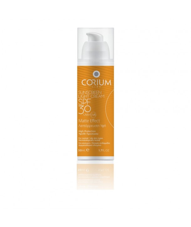 CORIUM LINE SUNSCREEN LIGHT CREAM SPF30 50ML