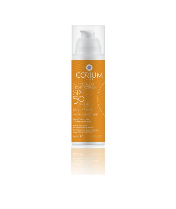 CORIUM LINE SUNSCREEN LIGHT CREAM SPF50 50ML