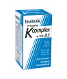 HEALTH AID VITAMIN K COMPLEX + VIT. D3 (K1, K2 & D3) 30 VETABS