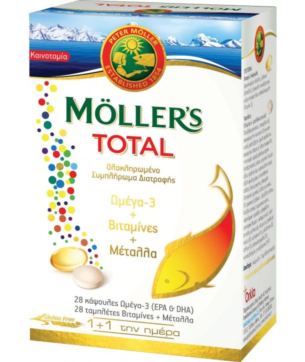 MOLLER'S TOTAL 28 CAPS + 28 TABS