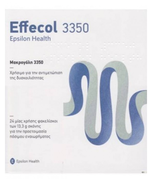 EPSILON HEALTH EFFECOL 3350 (box of 24 sachets)