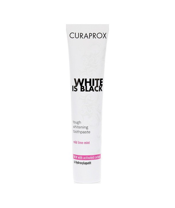 CURAPROX WHITE IS BLACK WHITENING TOOTHPASTE 90ML