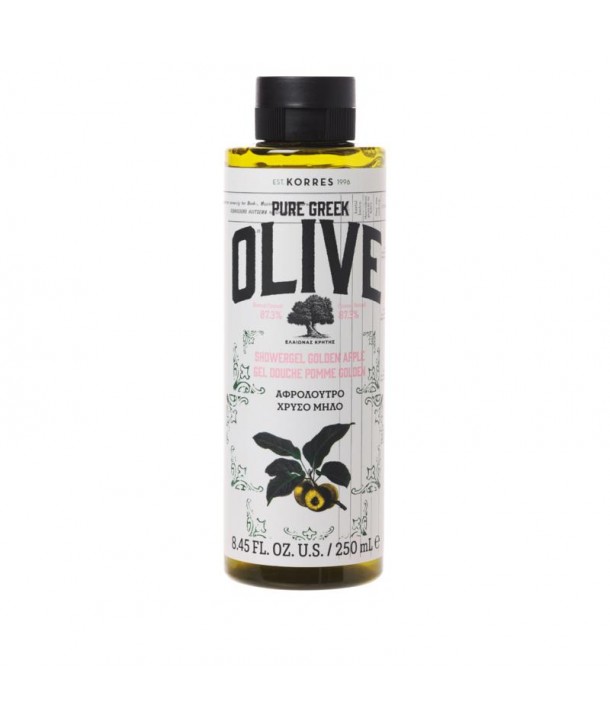 KORRES PURE GREEK OLIVE ΑΦΡΟΛΟΥΤΡΟ ΧΡΥΣΟ ΜΗΛΟ 250ml