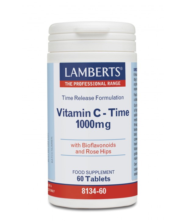 LAMBERTS VITAMIN C TIME RELEASE 1000mg 60 TABS