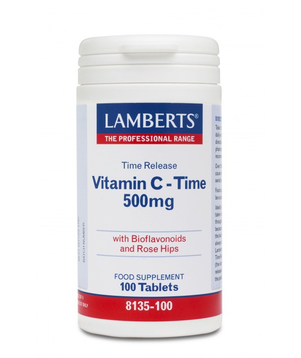LAMBERTS VITAMIN C TIME RELEASE 500mg 100 TABS