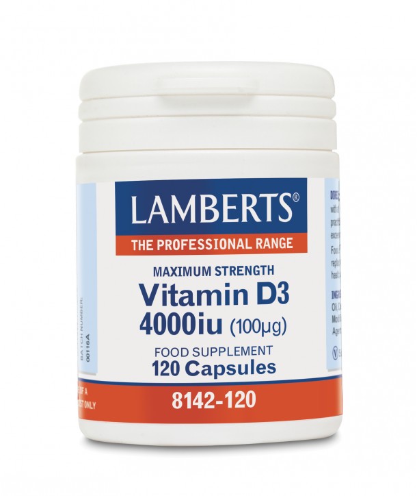 LAMBERTS VITAMIN D 4000IU 120 CAPS