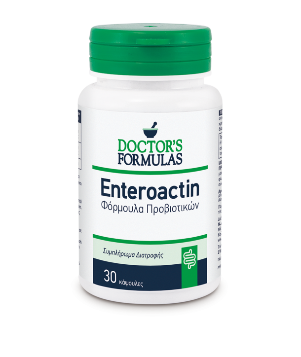 DOCTOR'S FORMULAS ENTEROACTIN 30 CAPS