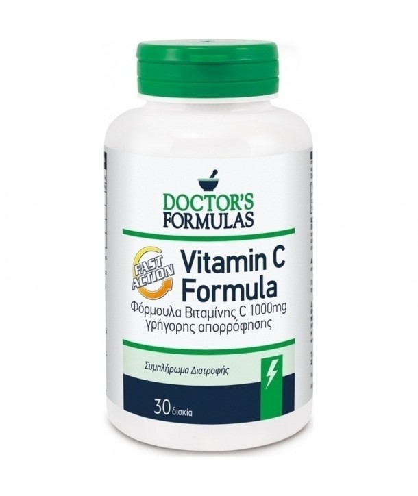 DOCTOR'S FORMULAS VITAMIN C 1000mg 30 TABS