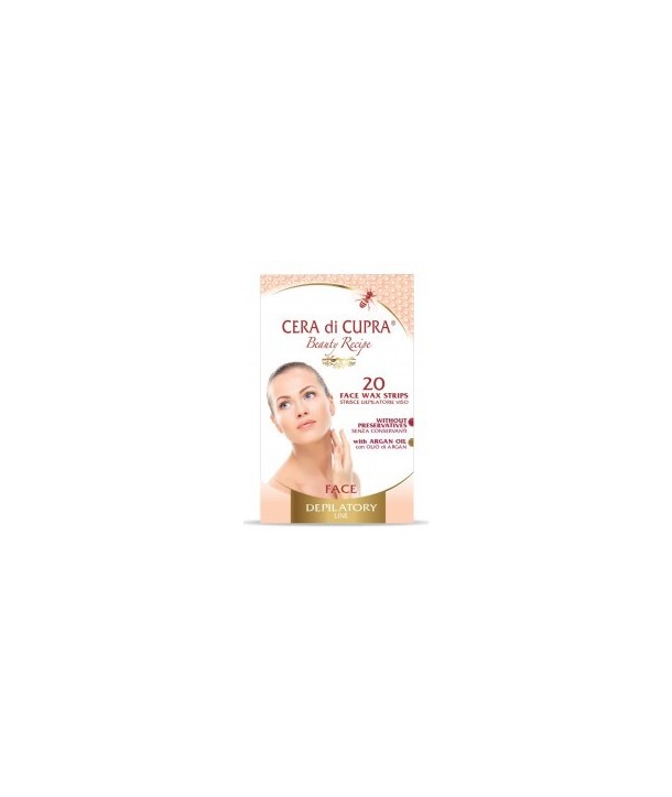 CERA DI CUPRA 20 FACE WAX STRIPS