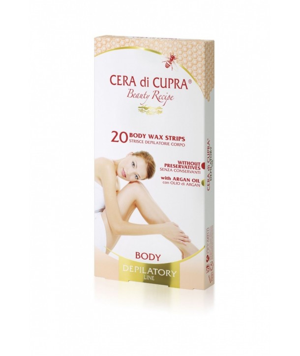CERA DI CUPRA 10 BODY WAX STRIPS
