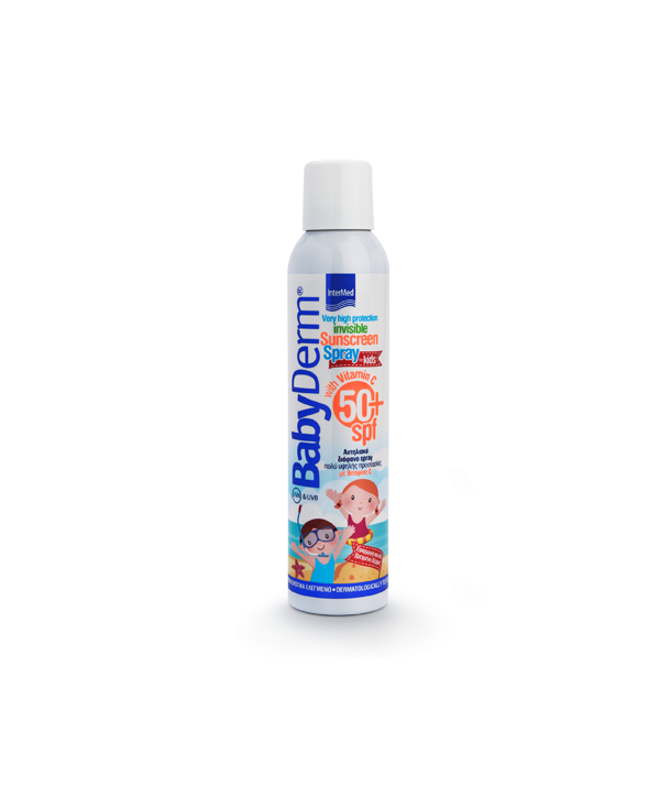 INTERMED BABYDERM INVISIBLE SUNSCREEN SPRAY SPF50+ 200ml