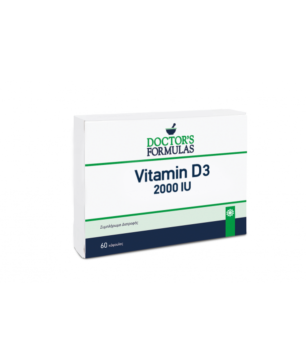 DOCTOR'S FORMULAS VITAMIN D3 2000IU 60 CAPS