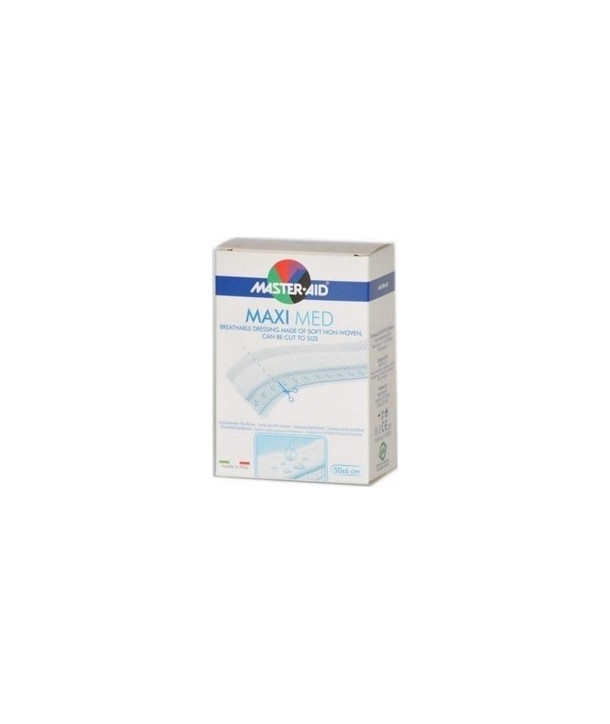 MASTER AID MAXI MED 50X6CM WHITE