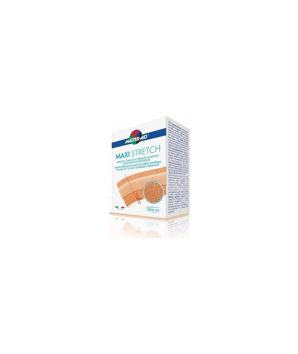 MASTER AID MAXI STRETCH 50X8CM BROWN