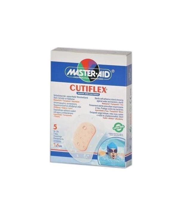 MASTER AID CUTIFLEX 5X7CM (4,2X2,6) 5ΤΕΜ