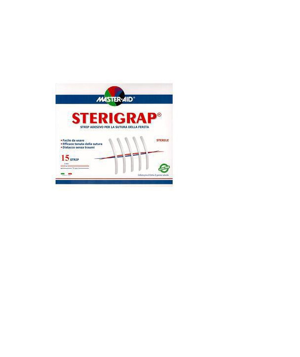 MASTER AID STERIGRAP (7,5X0,3) 15 STRIPS