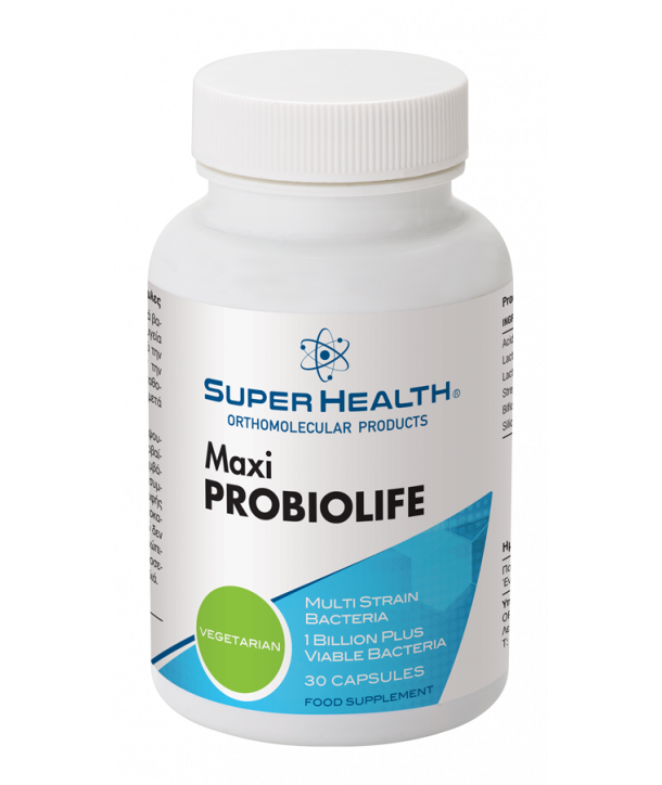 SUPER HEALTH MAXI PROBIOLIFE 30 CAPS