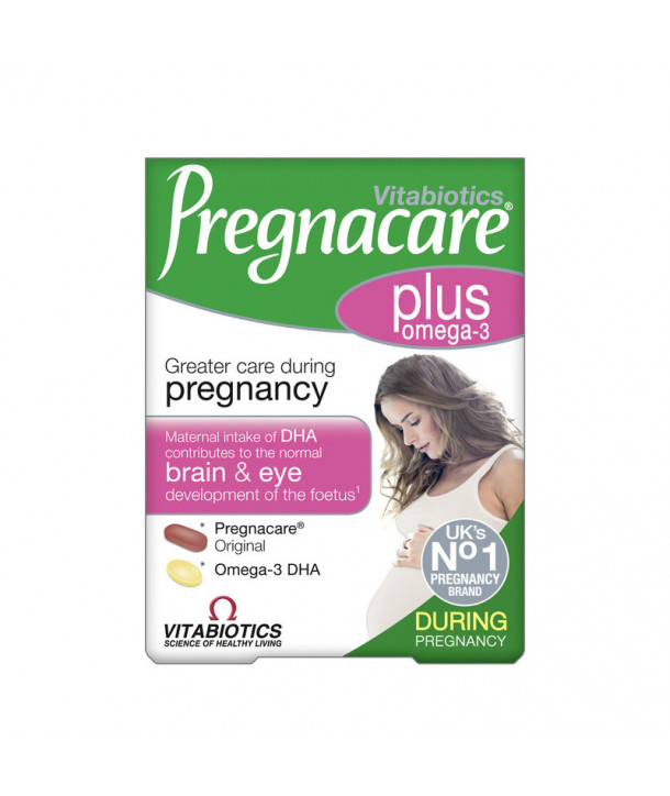 VITABIOTICS PREGNACARE PLUS OMEGA 3 28 TABS & 28 CAPS