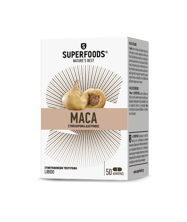 SUPERFOODS MACA 3000mg 50 CAPS