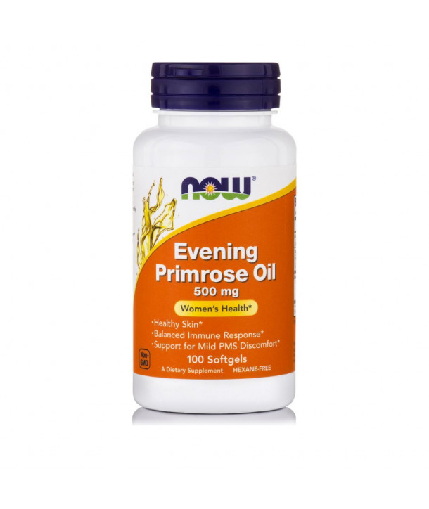 NOW EVENING PRIMROSE OIL 500mg 100 SOFTGELS