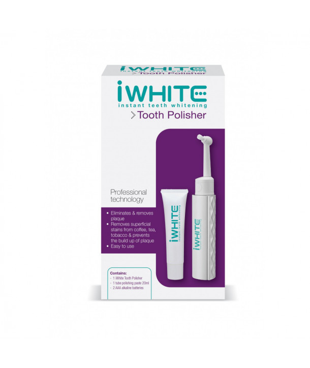 iWHITE TOOTH POLISHER ΣΥΣΚΕΥΗ ΓΥΑΛΙΣΜΑΤΟΣ ΔΟΝΤΙΩΝ