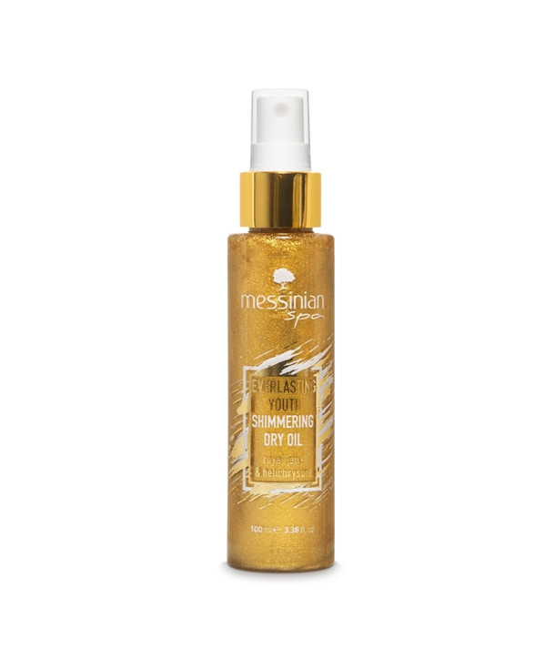 MESSINIAN SPA EVERLASTING YOUTH SHIMMERING DRY OIL ROYAL JELLY & HELICHRYSUM 100ml