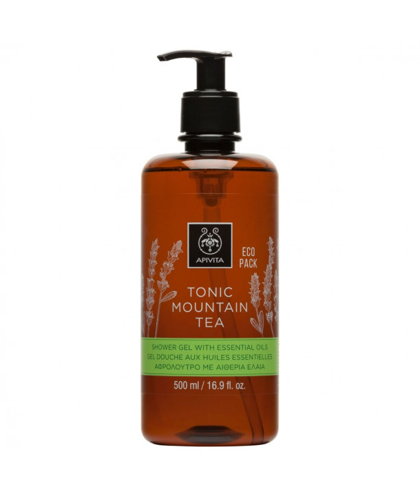 APIVITA TONIC MOUNTAIN TEA SHOWER GEL 500ml