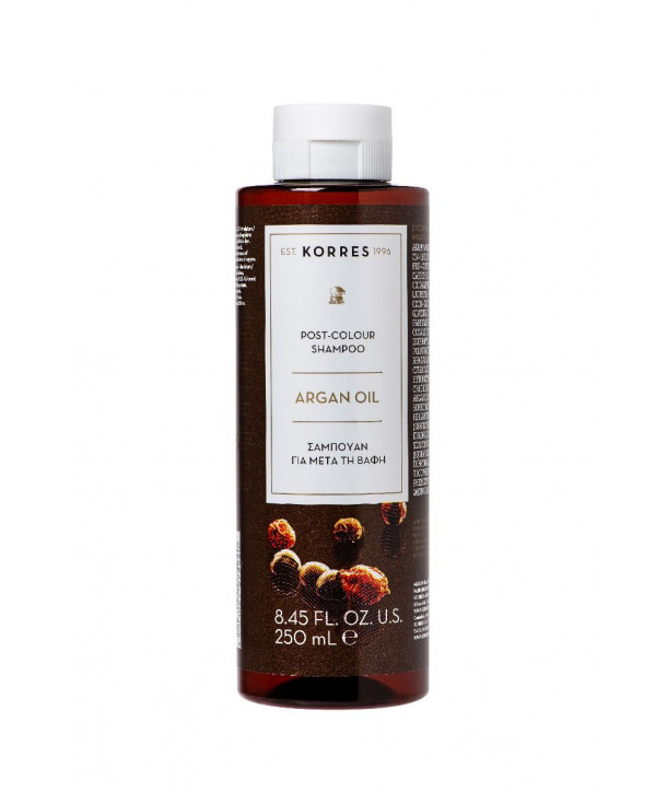 KORRES ARGAN OIL POST COLOUR SHAMPOO 250ml