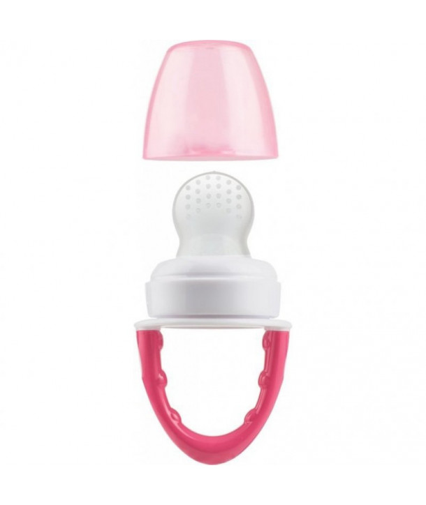 DR BROWN'S SILICONE FEEDER PINK 4m+
