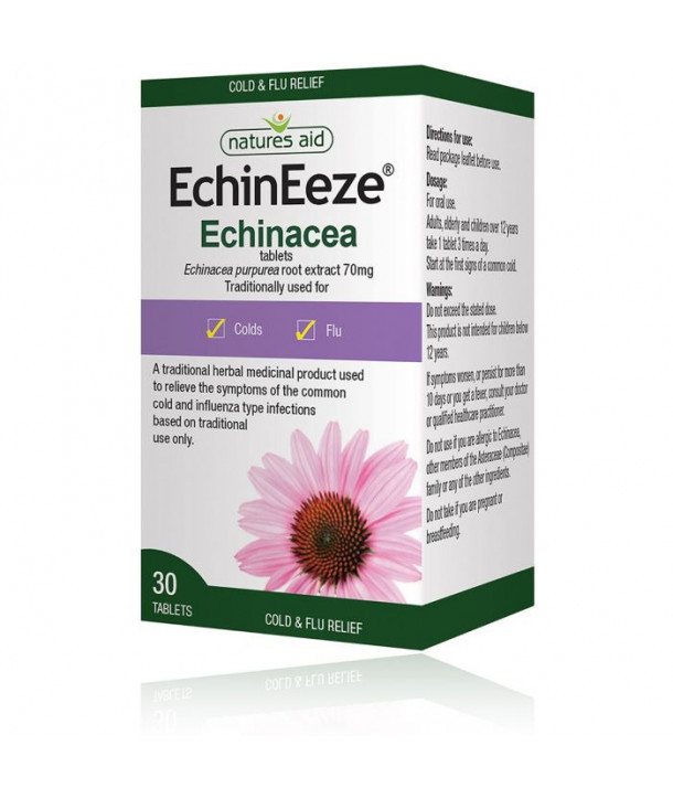 NATURES AID ECHINEEZE (ECHINACEA) 70mg 90 TABS